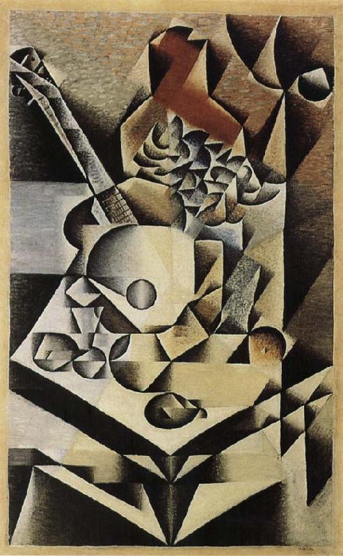 Juan Gris Flower and Guitar oil painting picture